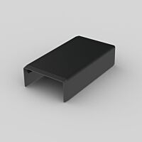 KOPOS  Kryt spojovací 8632_FB LHD 40x20 černá