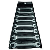 PROTEC Sada dvojitých otevřených klíčů 8ks rozměr 6-22mm