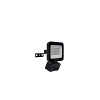 PANLUX Svítidlo LED VANA S EVO 10W reflektorem, s čidlem, IP65, černá