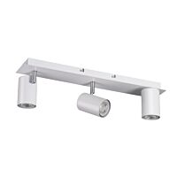 KANLUX Svítidlo EVALO EL-3I W-SR přisazené 3x10W 220V AC GU10 PAR16 IP20 bílá