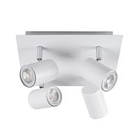KANLUX Svítidlo EVALO EL-4O W-SR přisazené 4x10W 220V AC GU10 PAR16 IP20 bílá