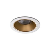 KANLUX Příslušenství svítidla - ozdobný prsten GLOZO DSO G/W 10W 220V AC Gx5,3/GU10 IP20 zlatá/bílá