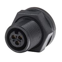 Panelová zásuvka bez převlečné matice M1