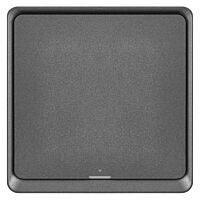 EMOS Přenosný ovladač scén IP-2001ZB ZigBee 3.0 1-tlačítkový GoSmart stříbrnošedá