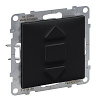 LEGRAND Spínač SUNO 721439 6AX - 250V tlačítkový žaluziový černá