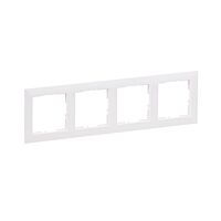 LEGRAND Rámeček SUNO 721504 4P bílá