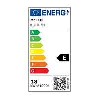 MCLED Trubice LED T8 18W 2250lm 125lm/W 4000K 360° IP20