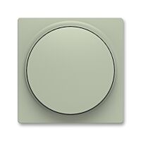 ABB Zoni 3294T-A00123 243 Kryt stmívače s otočným ovládáním, s upevňovací maticí olivová