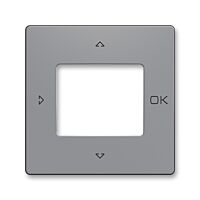 ABB Zoni 3299T-A40100 241 Kryt ovládání pro přístroje s displejovým modulem (plovoucí kryt)  šedá