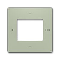 ABB Zoni 3299T-A40100 243 Kryt ovládání pro přístroje s displejovým modulem (plovoucí kryt)  olivová