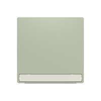 ABB Zoni 3559T-A00610 243 Kryt ovládání spínače jednoduchý, s popisovým polem olivová