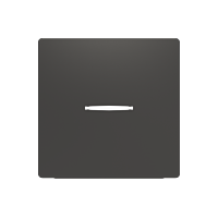 ABB ZONI Ovladač 3559T-A00653 237 spínače jednoduchý, s průzorem, matná černá