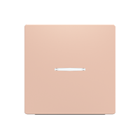 ABB ZONI Ovladač 3559T-A00653 242 spínače jednoduchý, s průzorem, pudrová