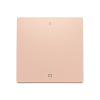 ABB Zoni 3559T-A00655 242 Kryt ovládání spínače jednoduchý s potiskem, pro řazení 2 pudrová