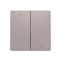 ABB ZONI Ovladač 3559T-A00662 244 spínače žaluziového dělený, s potiskem, greige