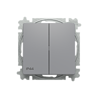 ABB Zoni 3559T-A05940 241 Spínač sériový, s krytem, řazení 5, IP44  šedá