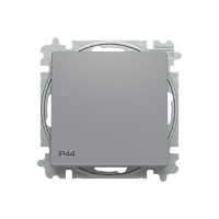 ABB Zoni 3559T-A06940 241 Spínač střídavý, s krytem, řazení 6, IP44 šedá