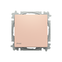 ABB Zoni 3559T-A06940 242 Spínač střídavý, s krytem, řazení 6, IP44 pudrová