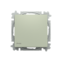 ABB Zoni 3559T-A06940 243 Spínač střídavý, s krytem, řazení 6, IP44 olivová