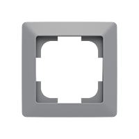 ABB ZONI Rámeček 3901T-A00010 141 jednonásobný, šedá / bílá
