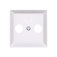 ABB Zoni 5011T-A00300 500 Kryt ovládání zásuvky televizní, rozhlasové (a satelitní)  bílá