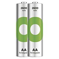 GP Baterie tužková nabíjecí ReCyko 2600mAh AA (HR6) blistr 2ks