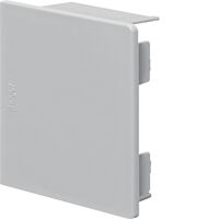 Koncovka kanálu LF 60x60, světle šedá