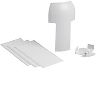 Připojovací roh soklové lišty SL 20x80/E