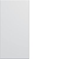 Záslepka gallery, 22,5x45 mm, bílá