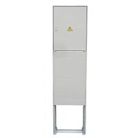 DCK Skříň ER212/NKP7P/63-QM+FV ČEZ/EG.D (E.ON) elektroměrová pro fotovoltaiku v pilíři, s vypínačem