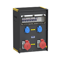 zás. 2x CEE 32A 5p 400V, 2x 16A 230V, ch