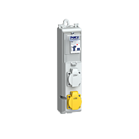 zás. 1x 16A 230V, 2x USB, kombichránič 2