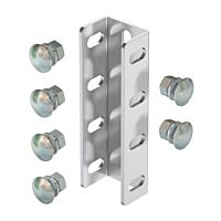 Spojka závěsu U, vč. šr. s ploch hlavou,