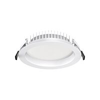 PROLUMIA Svítidlo LED Pro-Logic 160, Ø190x53mm,pro výřez Ø 160-170mm, max.15W, IP54, bílá, nastavitelné 3000/3500/4000K