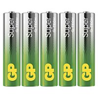 GP alkalická baterie SUPER AAA (LR03) 5P