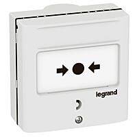 NOUZOVÉ TLAČÍTKO 2NO/NC BÍLÁ