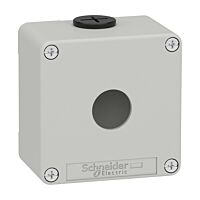 SCHNEIDER Skříň XAPD1201 kovová, šedá, pro tlačítko