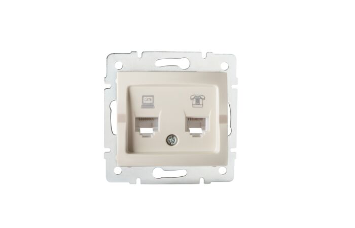 LOGI Zásuvka datová-telefonní RJ45Cat 6