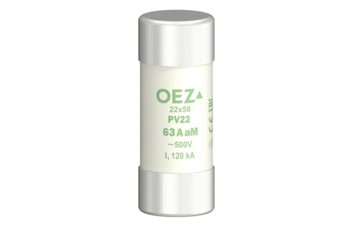 OEZ Pojistka válcová  63A PV22-AM