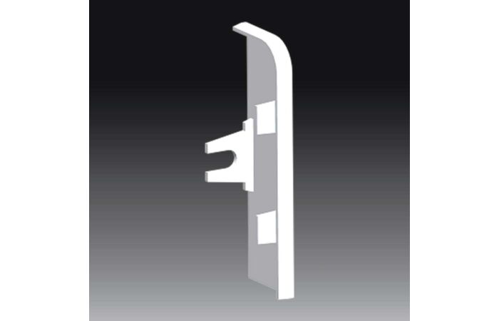 KOPOS Kryt 8821 P_HB koncovýpravý Lp 80X25 bílá/ral 9003