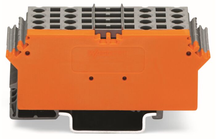 WAGO Blok 280-764 základní svorkový 8pól. Se 4vodičovými svorkami, šedá