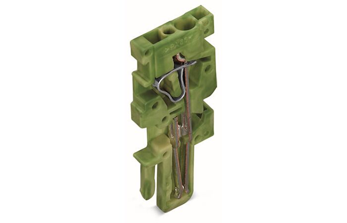 WAGO Modul 769-503/000-016 1vodičový koncový modul s pružinovou svorkovnicí CAGE CLAMP® 4 mm², zelenožlutá