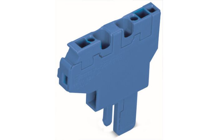 WAGO Modul 769-504/000-006 2vodičový počáteční s pružinovou svorkovnicí CAGE CLAMP® 4 mm², modrá