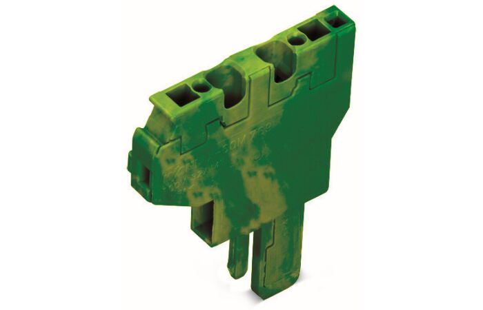 WAGO Modul 769-504/000-016 2vodičový počáteční s pružinovou svorkovnicí CAGE CLAMP® 4 mm², zelenožlutá