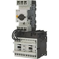 EATON MSC-R-0,63-M7(24VDC)-PI Spouštěčová kombinace reverzační, Uc=24V DC, 0,18 kW AC-3, Push-in svorky