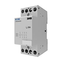 Instalační stykač, tichý, Uc=24V AC/DC,