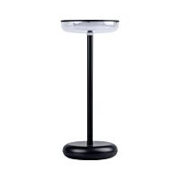 KANLUX Svítidlo LED FLUXY B lampa stolní 1,7W 3,7 DC 18650 ACCU bezdrátová IP44 černá