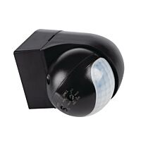 KANLUX Čidlo pohybové PIR ALER MINI-B 220V detekční úhel čidla H140/V45 IP44 černá