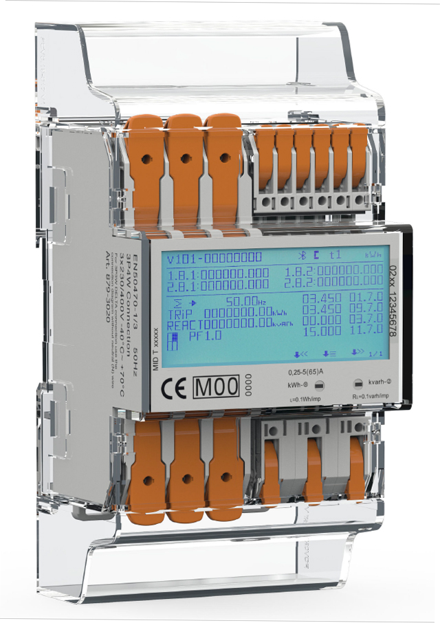 INEPRO Elektroměr 4PS 0,25-65A MODBUS/M-BUS MID