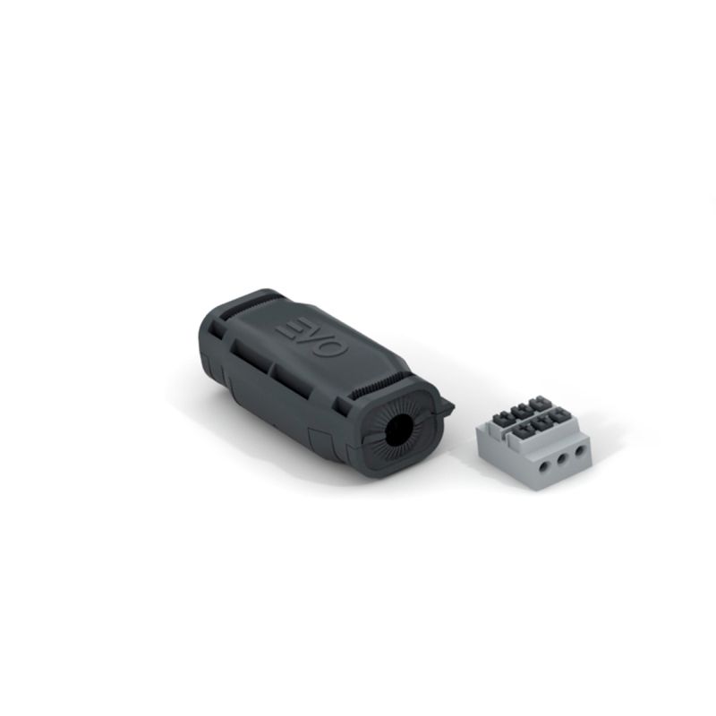 ETELEC Spojka EVO 02 gelová se svorkou 3x (1,5÷2,5mm2), IP68